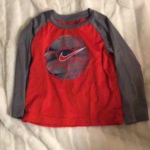 Nike boys Dri Fit long sleeve tee